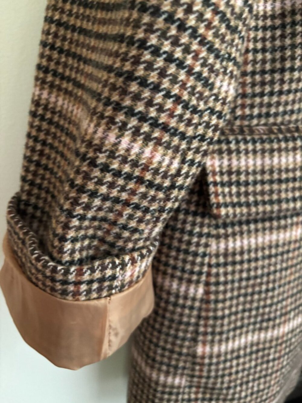 TOPSHOP PLAID BLAZER JACKET U.S 8 - Picture 4 of 5